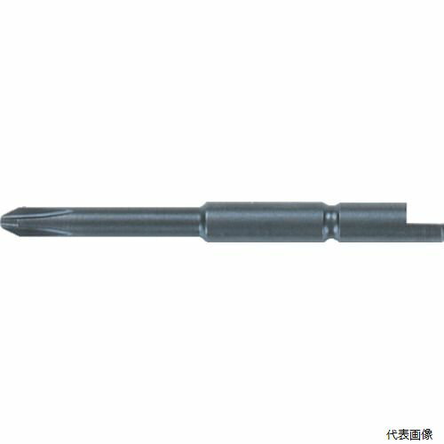 長堀工業 DB0X44-1.8 ナック デルボ電動ドライバー用ビット 差込φ4×No.0×44L 段つきΦ1.8