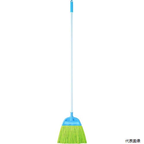 【スタンプラリー】(代引き不可) 山崎産業 BR404-000U-MB コンドル 庭ほうき ネオブルロンF 1本柄タイプ