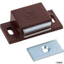 トラスコ TSM-41-BR TRUSCO マグネットキャッチ(横型) 樹脂製 L40mm 茶
