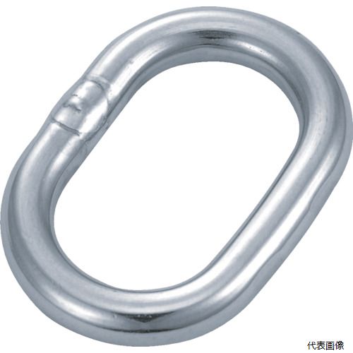 トラスコ TOL-10 TRUSCO 楕円リンク ステンレス製 10mm 1個入