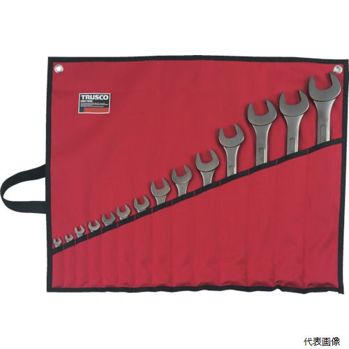トラスコ TCS-14S TRUSCO スタンダードコンビネーションスパナセット 14丁組セット