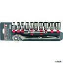 トラスコ TSW4-12S TRUSCO ソケットレンチセット 12角タイプ 差込角12.7 12S
