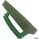 【スタンプラリー】スリーエム H/BRUSH GRE 3M たわし ハンドブラシ(一体型タイプ) 緑パッド 95×150mm