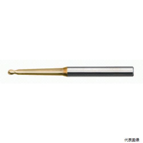 ユニオンツール HTNB20061203 超硬エンドミル テーパネックボールR0.3×TN角1.3°X12