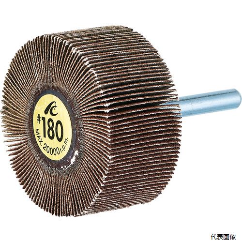 イチグチ AF3025-80 AC フラップホイル 軸径6mm #80 外径30×幅25×軸長40