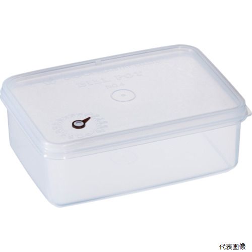 蝶プラ工業 280161 蝶プラ ビルポット角型No.4