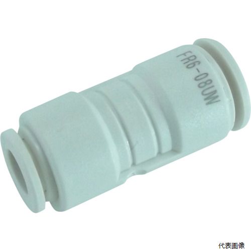 樂天商城 - 千代田通商 FR6-08UW チヨダ チューブ継手 ファイブ異径ユニオン W(白) 6mm×8mm