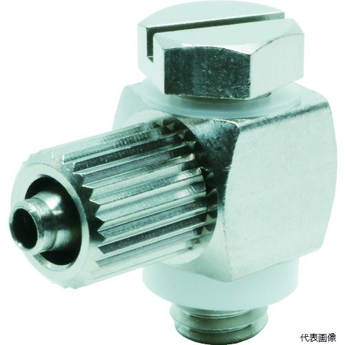 日本ピスコ LHN-0425-M5 PISCO ミニマル継手 締付ユニバーサルエルボ