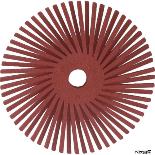 樂天商城 - 3M BR DISC 220 3/4 ラジアル・ブリッスルディスク #220相当 赤茶 19.1mm