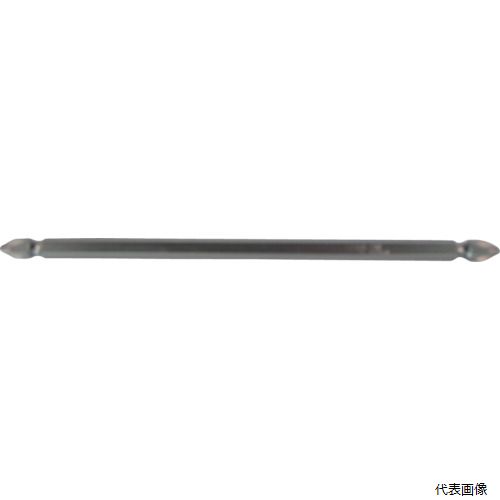 近江精機 V17W-2-150 近江 六角6.35 溝9差込 Wビット ＋2 全長150 硬度N