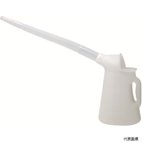 フルプラ 3240 FURUPLA ポリジョッキロングノズル4リッター ノズル長500mm