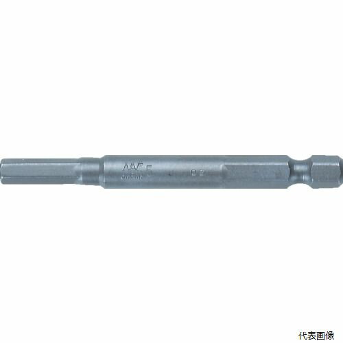 長堀工業 3C2510 ナック ヘキサゴンドライバービット 差込6.35x対辺2.5mmx100L