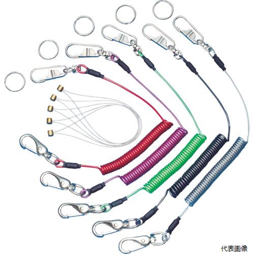 スーパーツール AR430DR スーパー 安全ロープ(ステンレスワイヤー芯)ダイレクトキ...