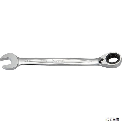 Rakuten - TONE RMR-24 コンビネーションラチェットレンチ 切替式ラチェットめがねレンチ 全長323mm