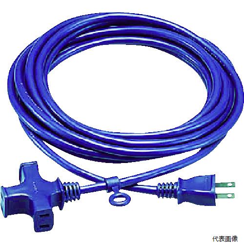 トラスコ TKC15-053P TRUSCO 3個口延長コード 5M