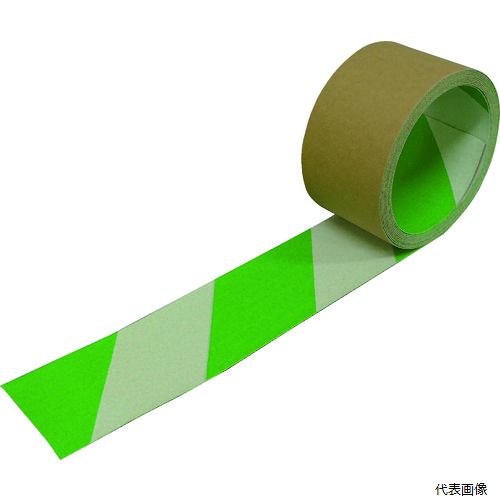 日本レヂボン NSP-503-FLZ-GW NCA 蛍光ノンスリップ ゼブラタイプ 安全ゾーン 幅50mm×長さ3m×厚さ0.85mm