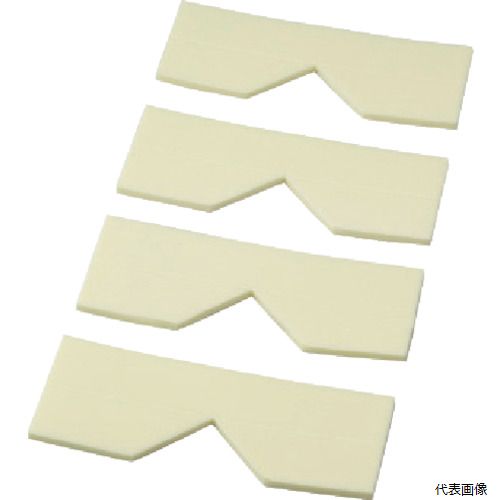トラスコ TECC-50GY TRUSCO エッジクッションテープ コーナー用4枚入 グレー