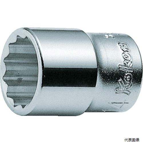 山下工業研究所 3405M-24 Ko-ken 12角ソケット 対辺24 差込角9.5 全長34
