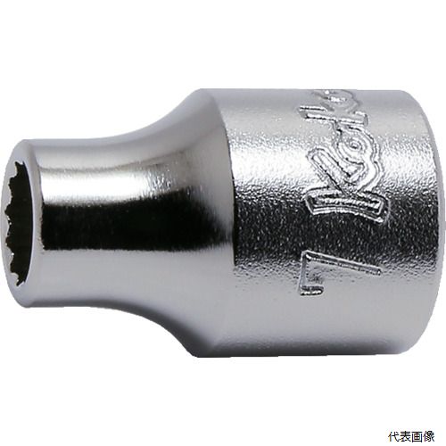 山下工業研究所 3405M-7 Ko-ken 12角ソケット 対辺7 差込角9.5 全長26