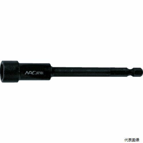 長堀工業 3BMP1010 ナック マグネチックドライバーソケット 差込6.35x対辺10mmx100L