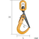 スーパーツール SLH2S スーパー スーパーロックフック(スイベル付)容量:2ton 全長:402mm