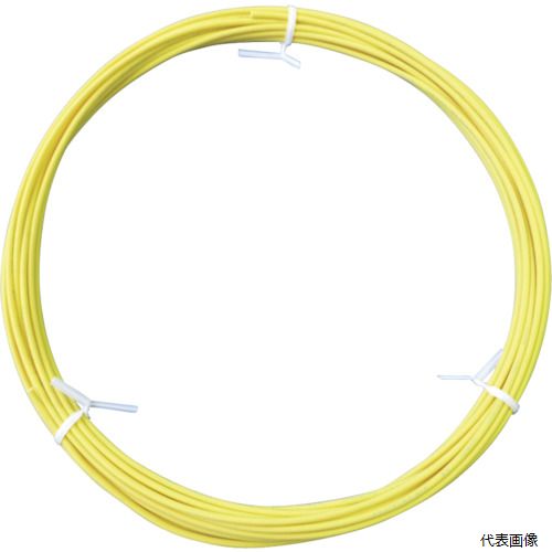 フジクラ・ダイヤケーブル EM-KIE1.25SQ-Y-10M フジクラ 機器配線用600V電線 エコタイプ 黄