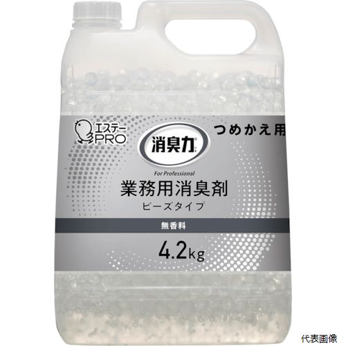 エステー ST13038 13036 消臭力 業務用 ビーズタイプ特大 詰替 4.2kg 無香料