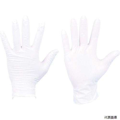 【スタンプラリー】トラスコDPM6981NMTRUSCO使い捨て極薄手袋Mサイズ(100枚入)