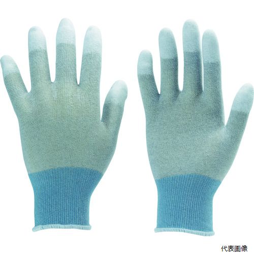 【スタンプラリー】トラスコ TGL-2996S TRUSCO 指先コート静電気対策用手袋 Sサイズ