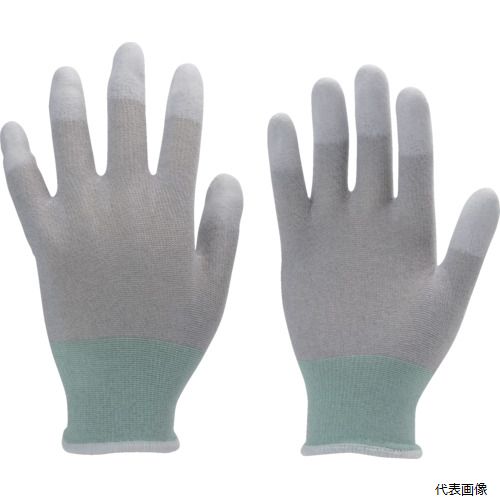 【スタンプラリー】トラスコ TGL-2996M TRUSCO 指先コート静電気対策用手袋 Mサイズ