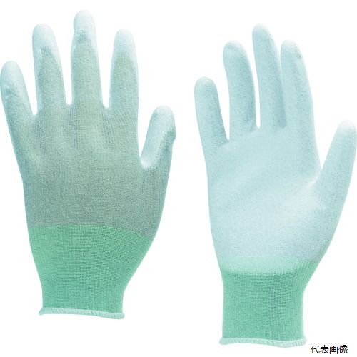 【スタンプラリー】トラスコ TGL-2997M TRUSCO 手のひらコート静電気対策用手袋 Mサイズ