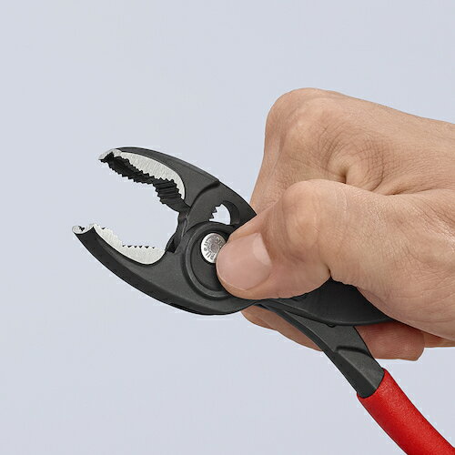 KNIPEX 8202-200 スリップジョイントプライヤー ツイングリップ コンフォートハンドル 200mm 3