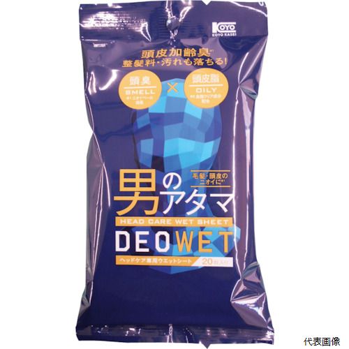 コーヨー化成 00-0985 コーヨーカセイ デオウエットヘッドケアシート20枚