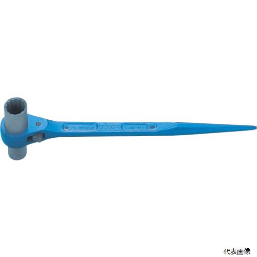トップ工業 RM-19X21L TOP ロングソケットラチェットレンチ 19X21mm