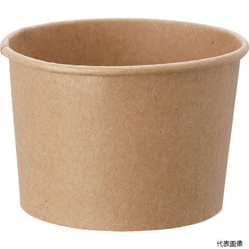 シモジマ 004501007 HEIKO 食品容器 アイスカップ クラフト 86-200 5オンス 50個入り