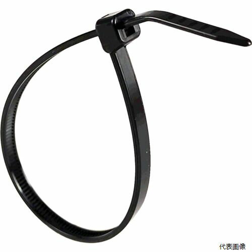 エスジー工業 SG-150W SG スタンダードタイ(耐候・耐熱タイプ)SG-150W 黒