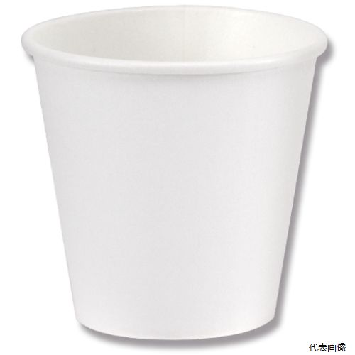 シモジマ 004536021 HEIKO S.T.ペーパーカップ エコノミータイプ 3オンス 口径58mm ホワイト 100個入り