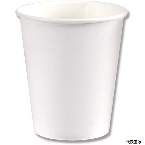 シモジマ 004536022 HEIKO S.T.ペーパーカップ エコノミータイプ 5オンス 口径66mm ホワイト 100個入り