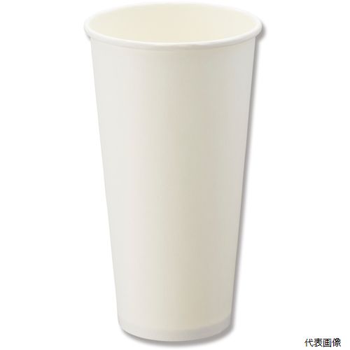 シモジマ 004535994 HEIKO ペーパーカップ アイス・ホット兼用 20オンス 口径90mm ホワイト 25個入り