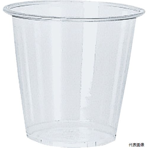 シモジマ 004530949 HEIKO プラスチックカップ 3オンス 口径61mm 透明 100個入り