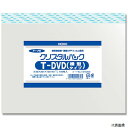 シモジマ 006742600 HEIKO OPP袋 クリスタルパック テープ付 T DVD(横型) 100枚入り(3)