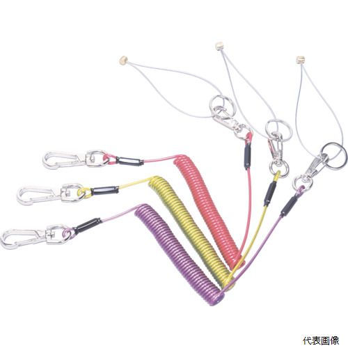 スーパーツール ARS10Y スーパー 安全ロープ(ステンレスワイヤー芯)イエロー 1kg用