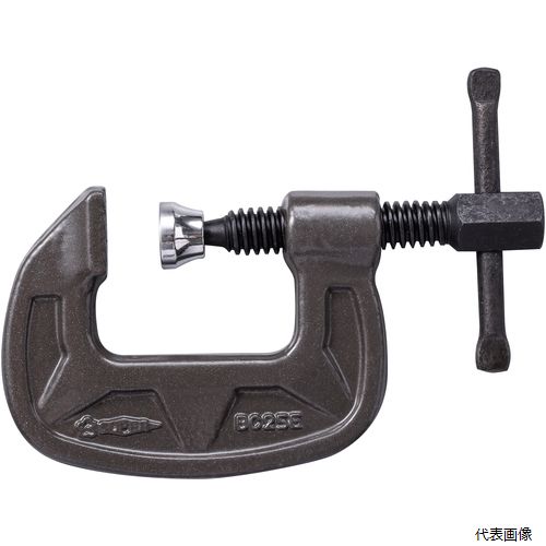 スーパーツール BC25E スーパー シャコ万力(バーコ型)25mm メタリックグレー焼付塗装