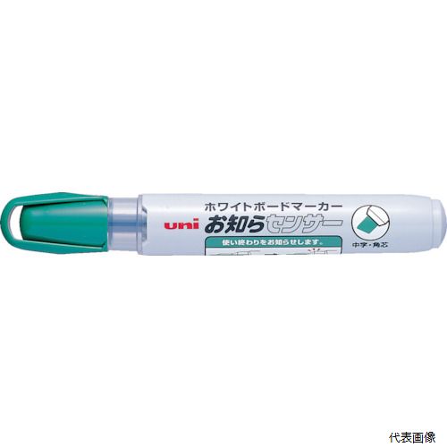 三菱鉛筆 PWB1205K.6 uni ボードマーカーPWB-120-5K 緑 中字角芯