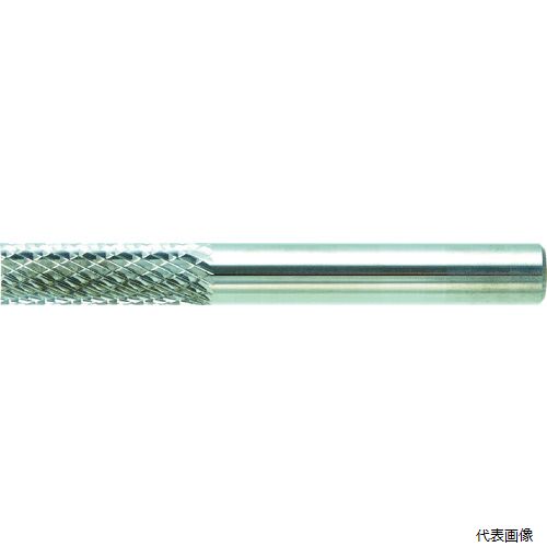 トラスコ TB1C060 TRUSCO 超硬バー 円筒型 Φ6X刃長16X軸6 ダブルカット