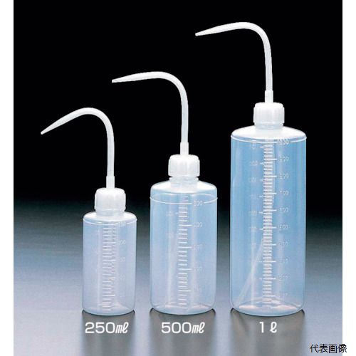 サンプラテック 06516 サンプラ エコノ丸型洗浄瓶 250ML