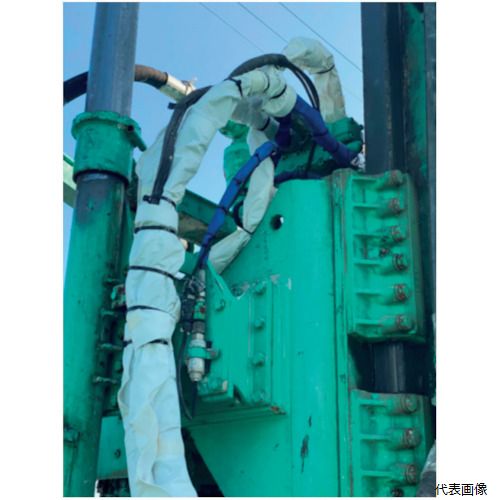 中島商会 NST000037 シーズファクトリー 「養生の匠」油圧ホースカバー 幅24cm 長さ5m