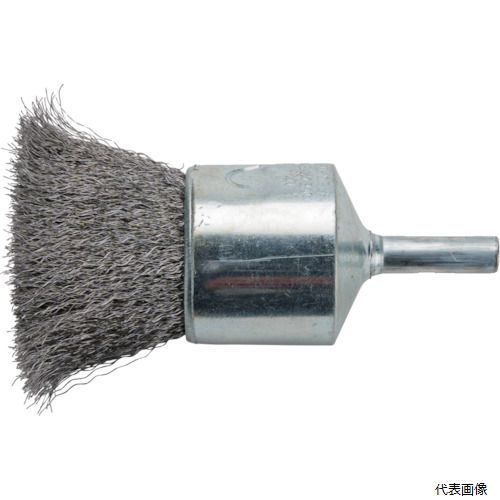 バーテック 3752800 BURRTEC クリンプ軸付きエンドブラシ MEBA-22A