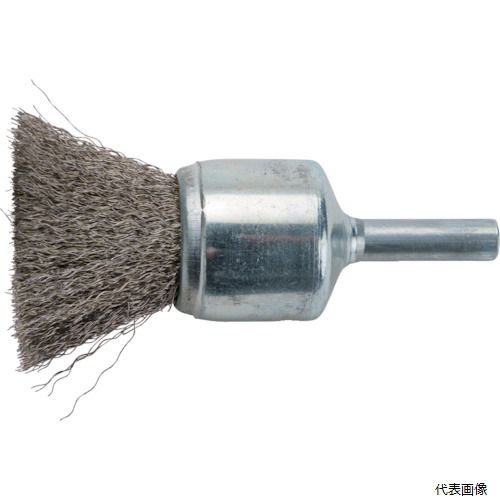 バーテック 3753400 BURRTEC クリンプ軸付きエンドブラシ MEBA-21SA