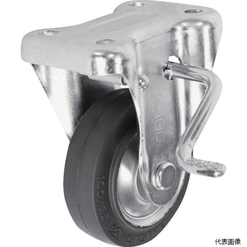 シシク WKB-100 固定車 ブレーキ付 100mm